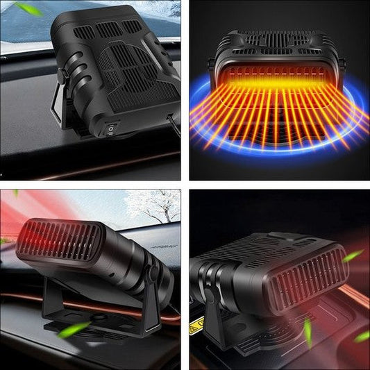 12V Car Heater with Fast Defrost and Cooling Function – Portable 12V Heater for Year-Round Comfort 1