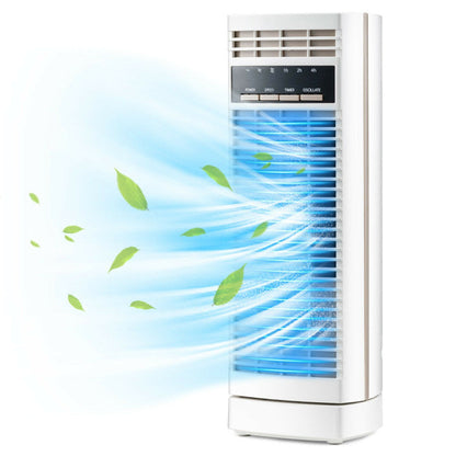 14-Inch Oscillating Tower Fan with Timer and Multi-Speed Control – Compact and Quiet Cooling Solution 0