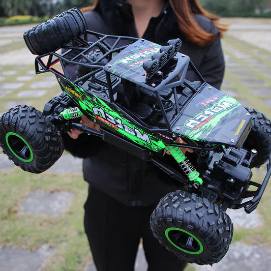 1:12 Scale 4WD Remote Control Monster Truck – Off-Road Racing Vehicle with Dual Motors and USB Charging 0