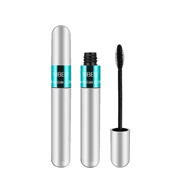 2-in-1 Waterproof Mascara for Lengthening and Thickening – Clump-Free 4D Silk Fiber Formula 1