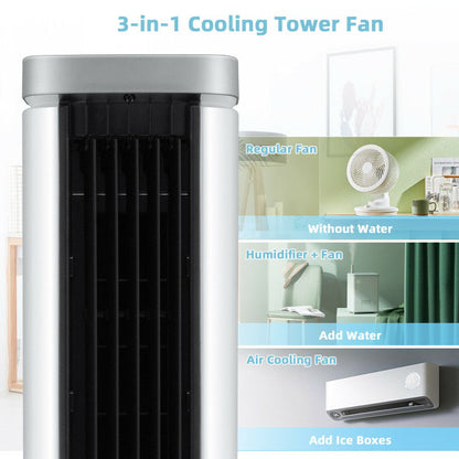 3-in-1 Air Cooling Unit with Fan, Humidifier, and Timer – Portable Indoor Comfort 5