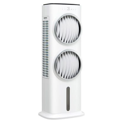 3-in-1 Evaporative Air Cooler with Remote Control – Quiet Fan and Humidifier for Indoor Comfort 0