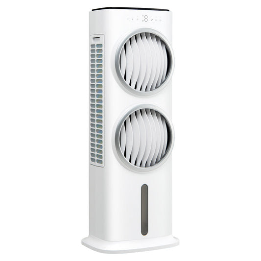 3-in-1 Evaporative Air Cooler with Remote Control – Quiet Fan and Humidifier for Indoor Comfort 0