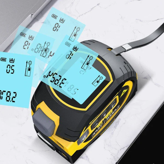 3-in-1 Infrared Laser Tape Measure with Digital Display – 131FT/197FT Range 1