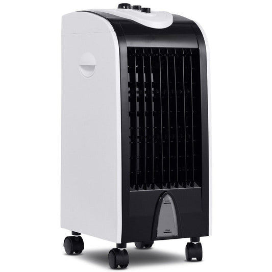 3-in-1 Portable Evaporative Air Cooler with Humidifier and Filter – Compact Cooling Solution for Home and Office 0