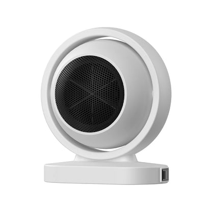 380W Portable Electric Space Heater with Instant Heating and Safety Features – Compact Desk Fan Heater
