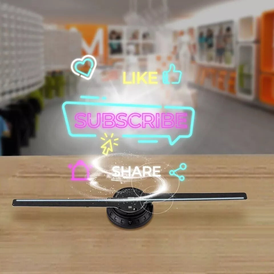 3D Hologram Advertising Fan Projector with 16.5 LED Display for Eye-Catching Visuals 1