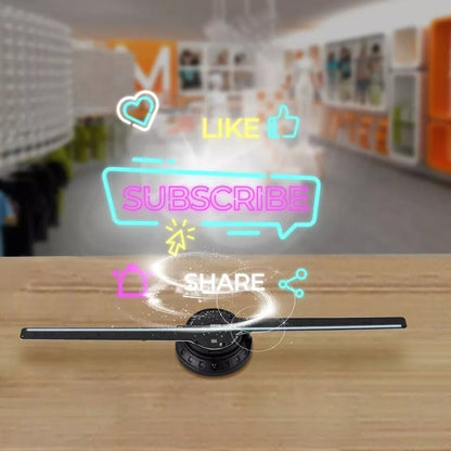 3D Hologram Advertising Fan Projector with 16.5 LED Display for Eye-Catching Visuals 1