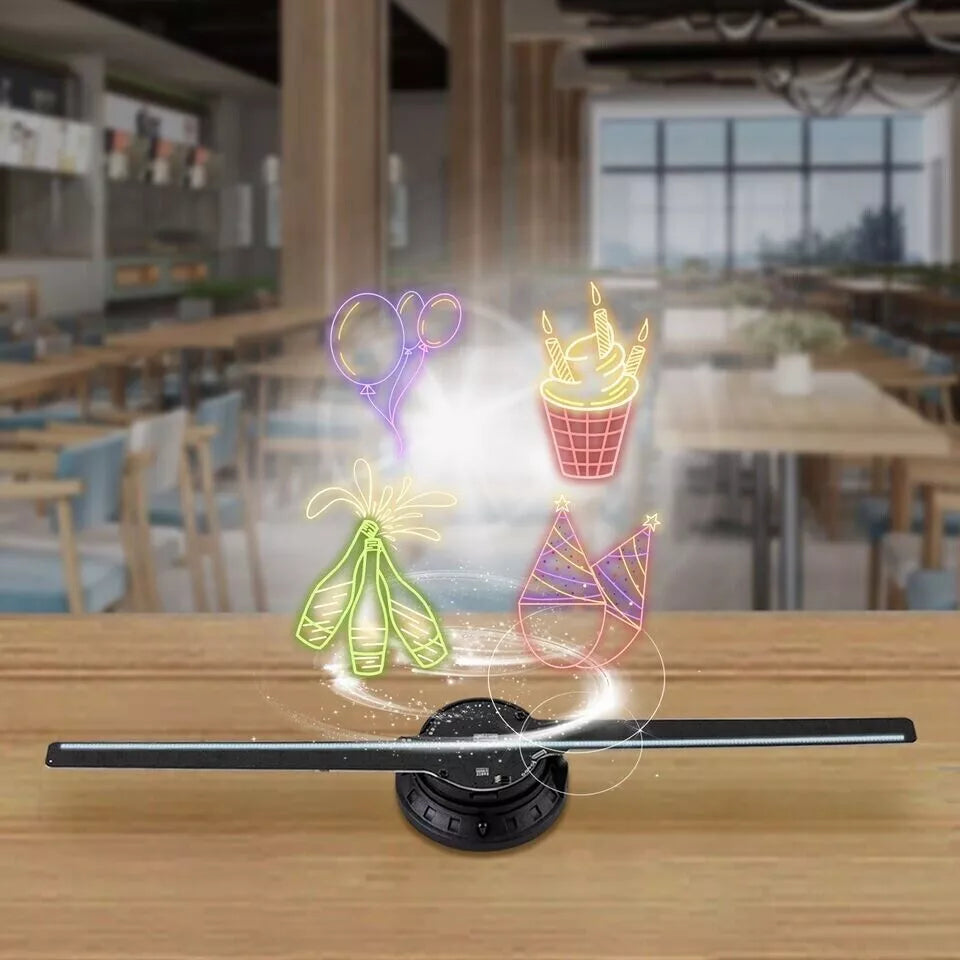3D Hologram Advertising Fan Projector with 16.5 LED Display for Eye-Catching Visuals 3