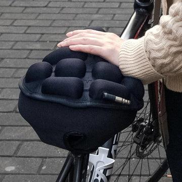 3D Inflatable Bicycle Seat Cushion for Shock Absorption and Comfort – Breathable Design for Stationary and Exercise Bikes 4