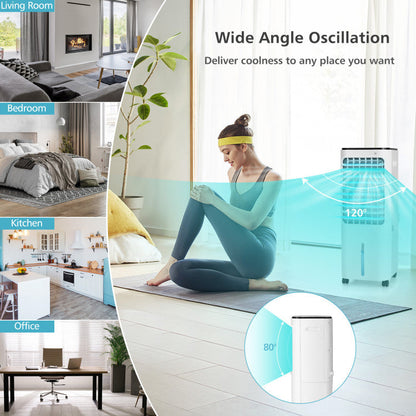 4-in-1 Air Cooler with 12L Water Tank – Multi-Mode Cooling, Humidifying, and Purifying System 5