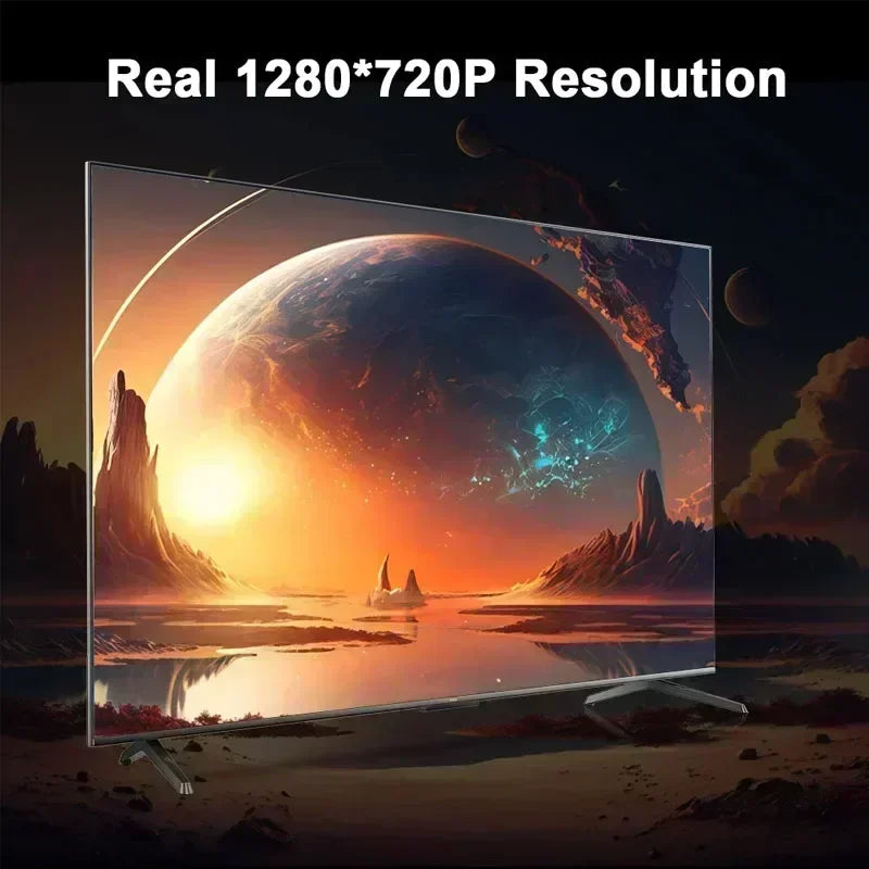 4K Home Theater Projector with Dual WiFi6 Connectivity for Gaming and Outdoor Movies 2