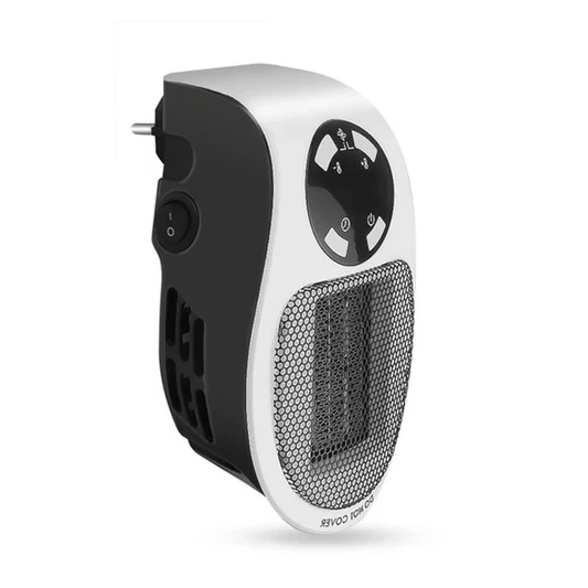 500W Compact Portable Electric Heater with Programmable Timer and Adjustable Temperature – Ideal Space Heater for Any Room 0