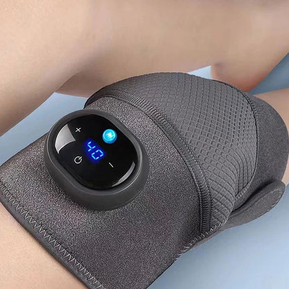 Electric Heating Knee Massager with Soothing Vibration – Wireless, Adjustable, and Comfortable Fit-TRUZENIC