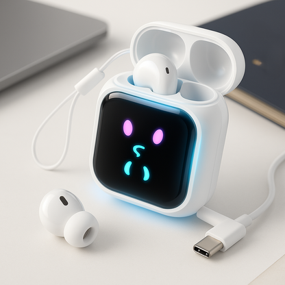AI Translation Wireless Earbuds with Noise Cancelling and USB Type-C Charging 2