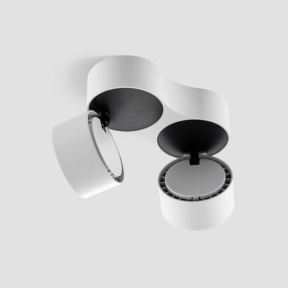 Adjustable Dual Spotlight Ceiling Light Fixture with Warm White LED – Modern Aluminum Design 6