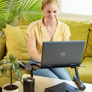 Adjustable Laptop Stand with Height Adjustment and Ventilation – Portable Desk for Home and Office 3