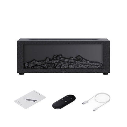 Air Humidifier and Purifier with Aromatherapy and Flame Effect – Large Capacity, Adjustable Mist 6