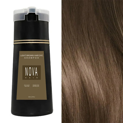 Ammonia-Free Hair Dye Shampoo for Fast 10-Minute Grey Coverage – Nourishing Formula with Botanical Ingredients 4