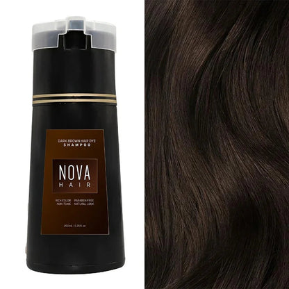 Ammonia-Free Hair Dye Shampoo for Fast 10-Minute Grey Coverage – Nourishing Formula with Botanical Ingredients 5