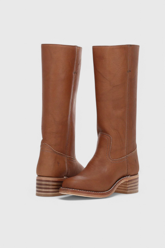 Black Knee High Boots for Women with Stacked Heel and Round Toe – Stylish and Comfortable Long Boots 0