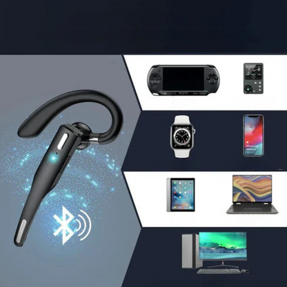 Bluetooth Headset with Noise Cancelling Mic – Ergonomic Wireless Earpiece for Clear Calls 5