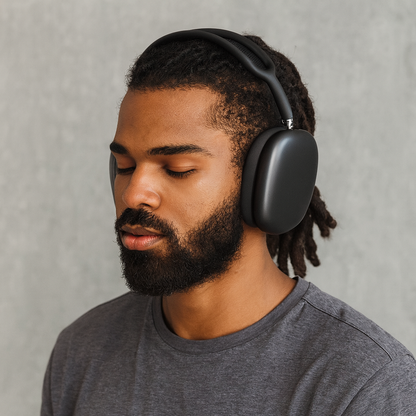 Bluetooth Over Ear Headphones with Active Noise Cancelling and Rich Sound Quality 1