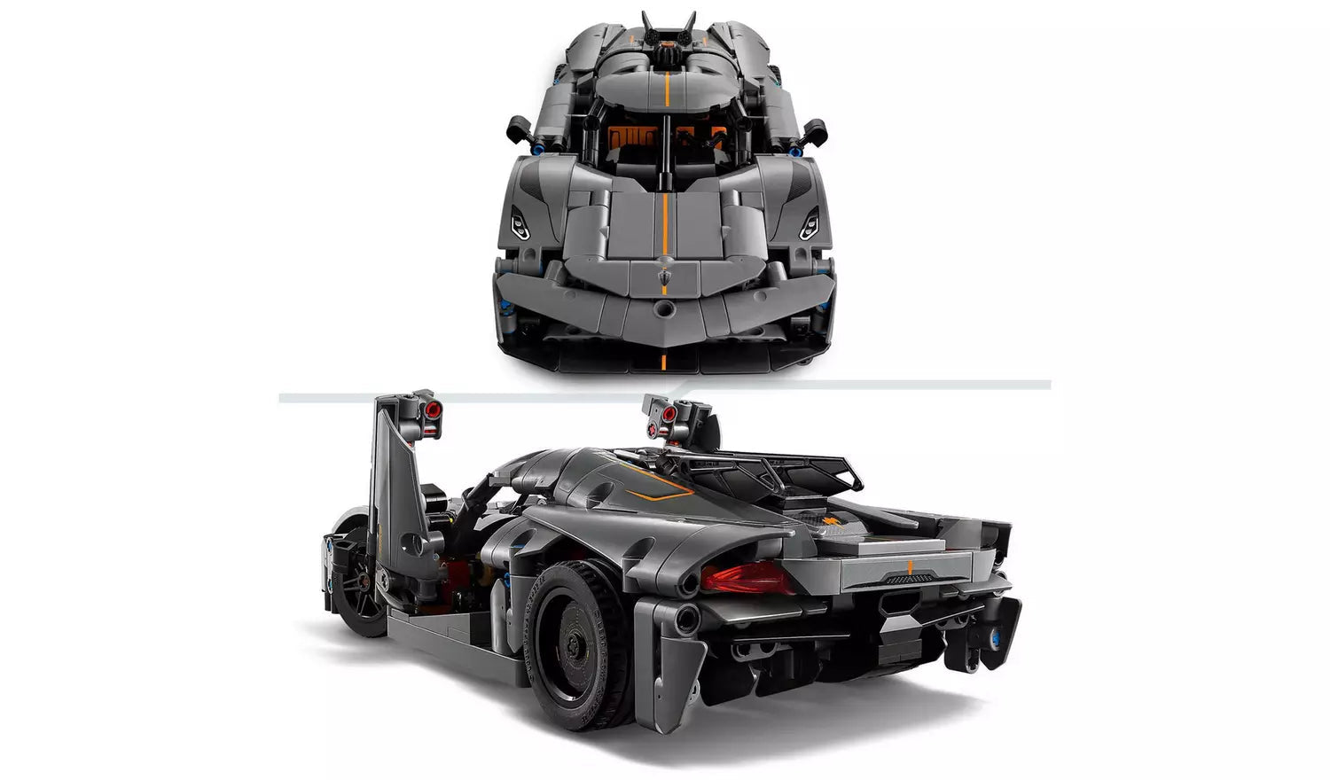 Buildable Car Toy with V8 Engine and Moving Parts for Kids Aged 10+ 3