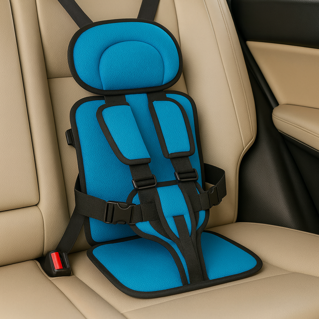 Child Car Booster Seat with Safety Harness – Lightweight and Comfortable for Ages 1-14 7