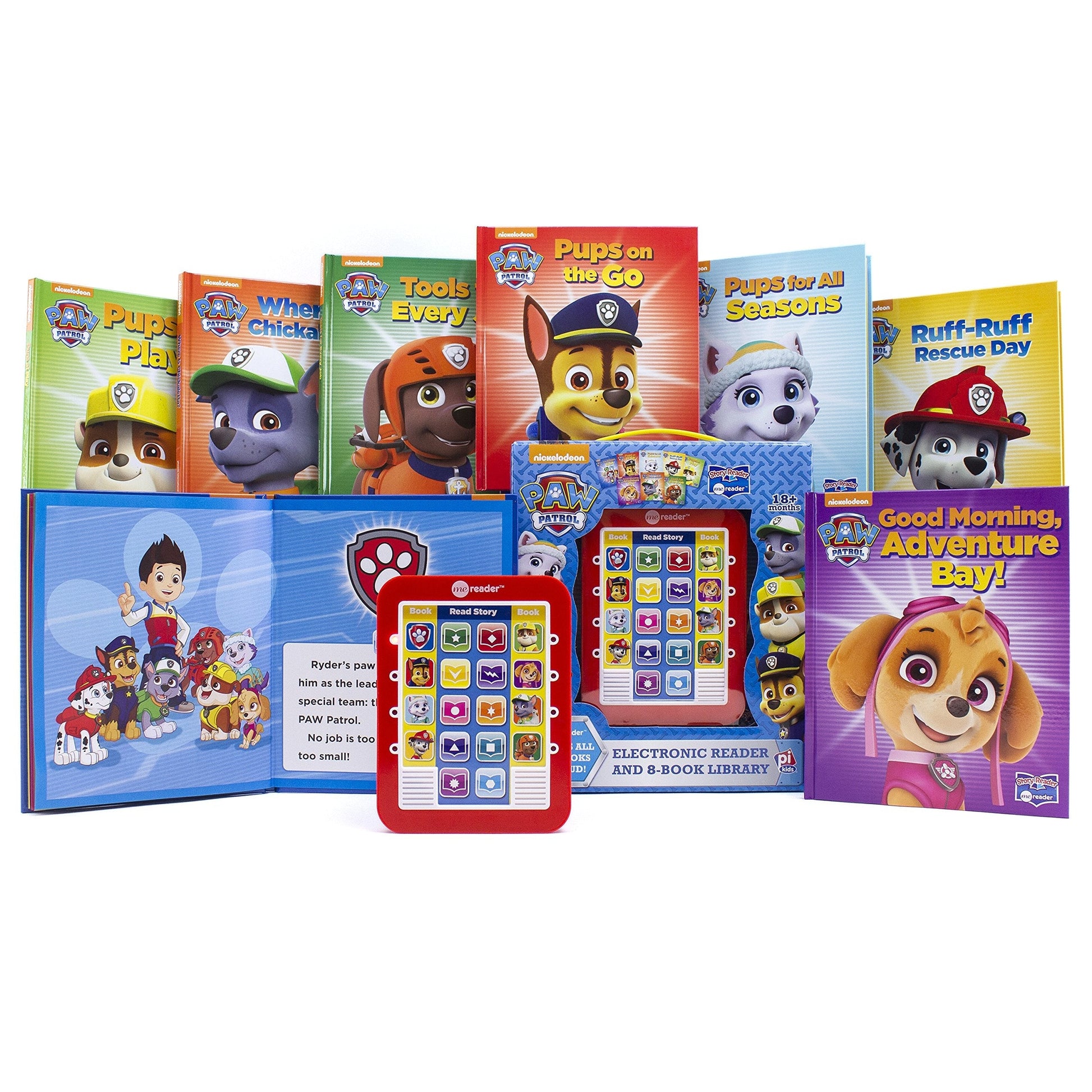 Children's Learning Tablet with Multisensory Story Books for Early Readers 7