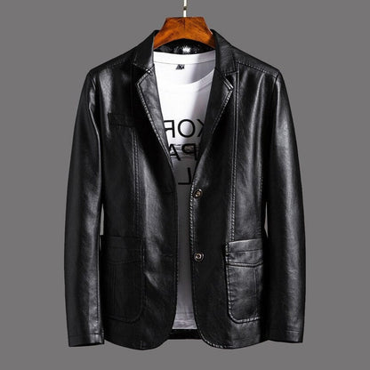 Classic Genuine Leather Jacket for Men – Timeless Style and Durable Comfort 0