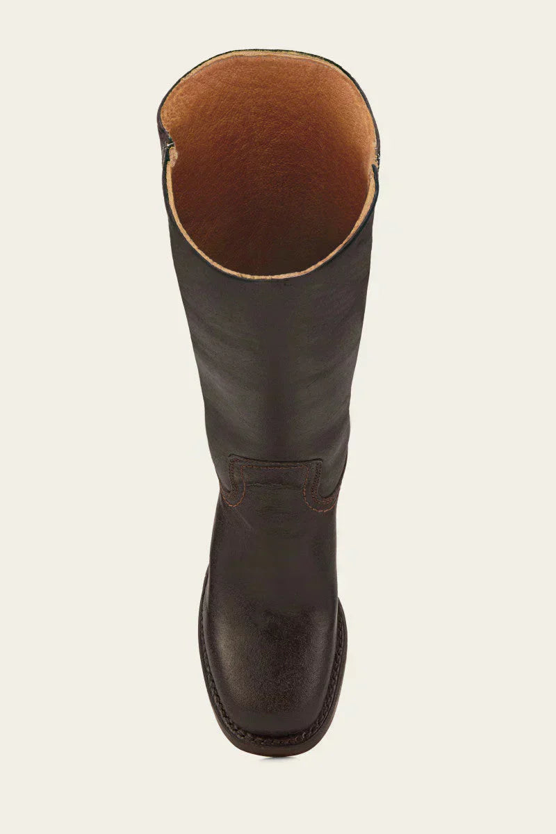Classic Women's Leather Boots with Block Heel – Durable Handcrafted Design for Timeless Style 4