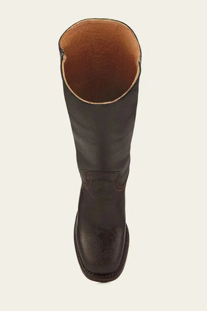 Classic Women's Leather Boots with Block Heel – Durable Handcrafted Design for Timeless Style 4