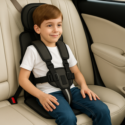 Comfortable Child Car Booster Seat for Safe Travel – Lightweight and Portable 11
