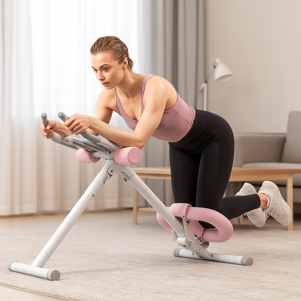 Compact Ab Workout Machine for Full Body Training – Adjustable Resistance and Foldable Design 7