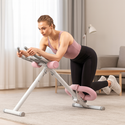 Compact Ab Workout Machine for Full Body Training – Adjustable Resistance and Foldable Design 7
