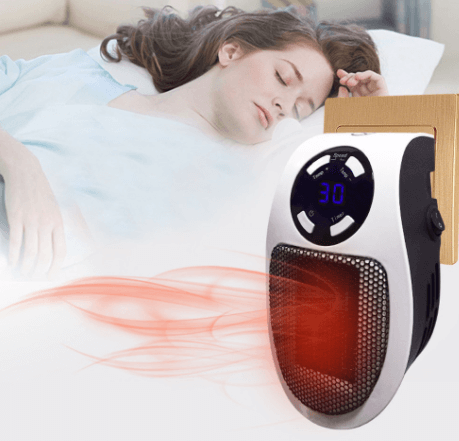 Compact Portable Heater with Adjustable Temperature Control – Best Small Heater for Energy Efficiency and Low Noise 3