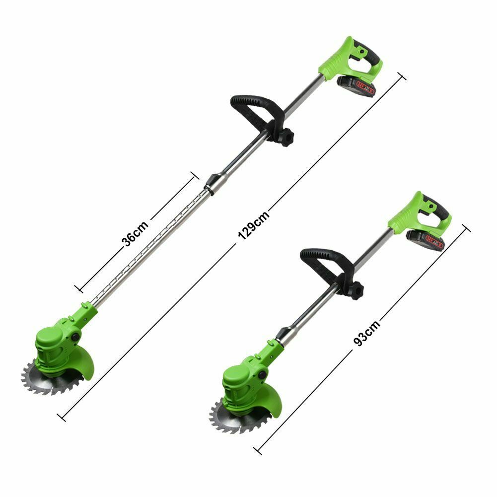 Cordless Grass Trimmer with Adjustable Telescopic Handle – 24V Motor for Efficient Lawn Care 4