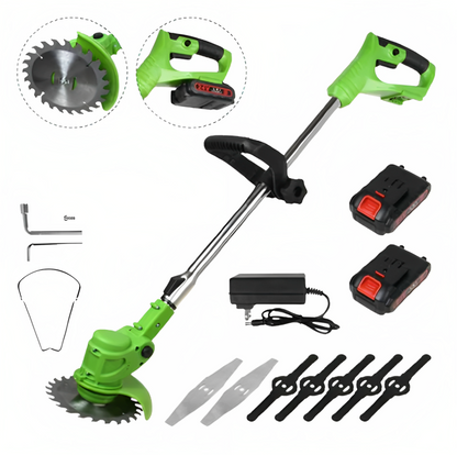 Cordless Grass Trimmer with Adjustable Telescopic Handle – 24V Motor for Efficient Lawn Care 6