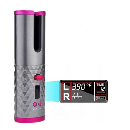 Cordless Hair Curler with Ceramic Barrel – Automatic Styling Tool for Effortless Curls 5