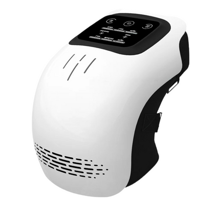 Cordless Heated Knee Massager with Adjustable Heat Settings for Knee Pain Relief – Portable Ergonomic Design 0