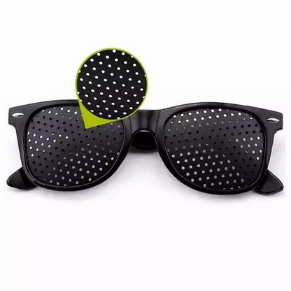 Corrective Pinhole Glasses for Vision Improvement – Lightweight PVC Design 0