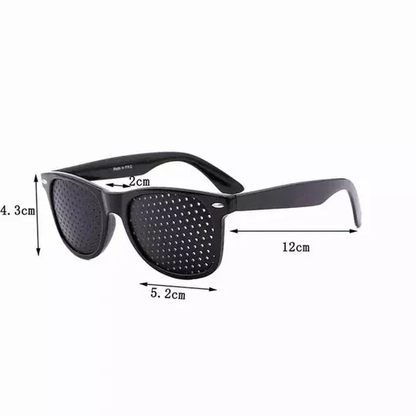 Corrective Pinhole Glasses for Vision Improvement – Lightweight PVC Design 3