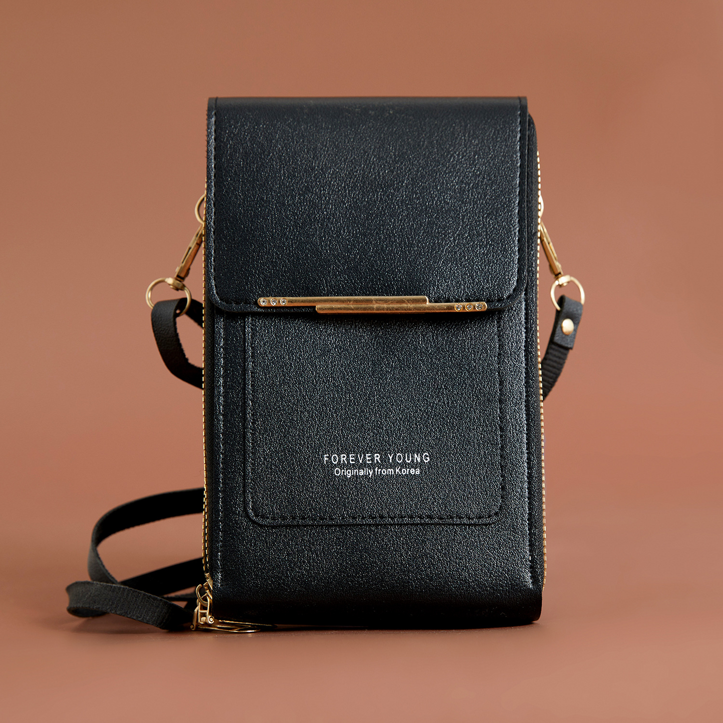 Crossbody Bag with RFID Protection and Waterproof Pocket – Stylish Anti-Theft Handbag for Everyday Use 0