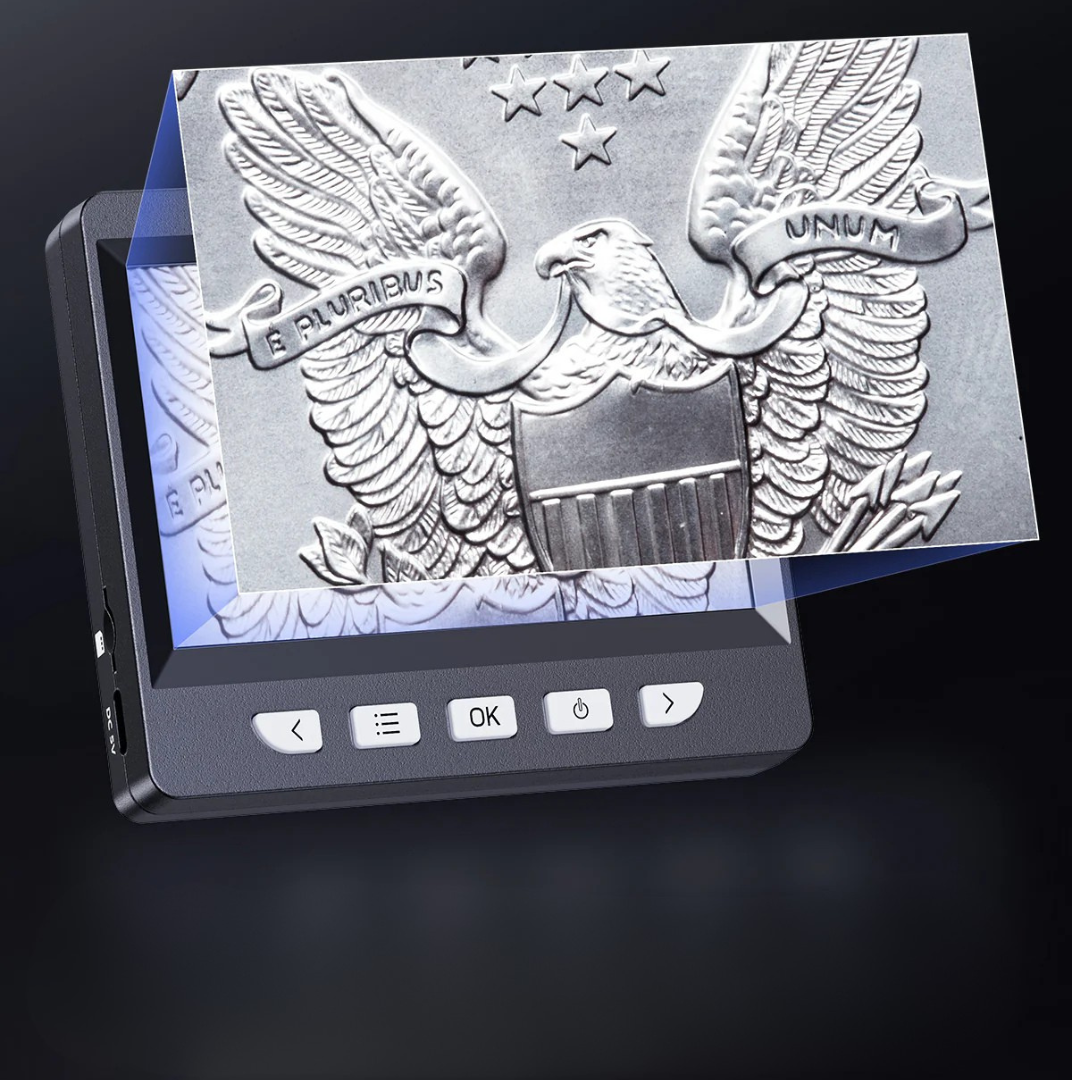 Digital Microscope with 4.3-Inch Screen and 1000X Magnification - USB Microscope Camera for Electronics and Coin Inspection 5