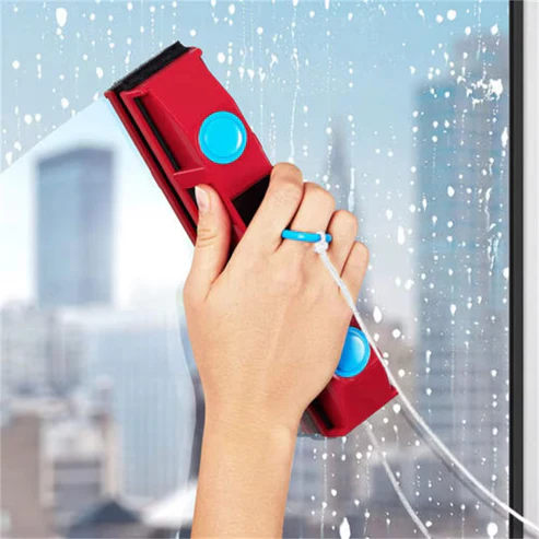 Double-Sided Magnetic Window Cleaner for Effortless Streak-Free Cleaning – Ideal for Homes and Offices 0