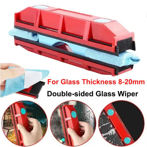 Double-Sided Magnetic Window Cleaner for Effortless Streak-Free Cleaning – Ideal for Homes and Offices 3