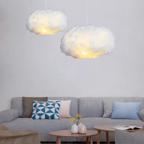 Dreamy Cloud Lamp – Soft LED Ceiling Light for Bedroom and Living Room Décor, Calming Warm Glow, High-Quality Cotton Design 2