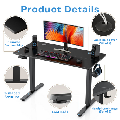 Electric Adjustable Standing Desk with Height Control – Ergonomic Workstation 4