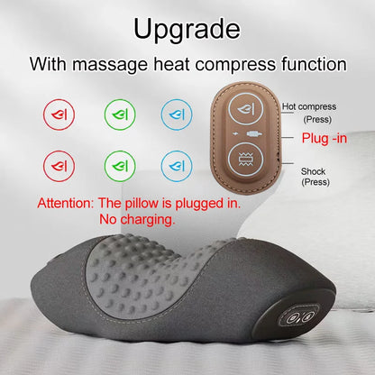 Electric Massage Waist Support Pad with Heating and Vibration for Pain Relief – Ergonomic Design, Portable and Comfortable 8